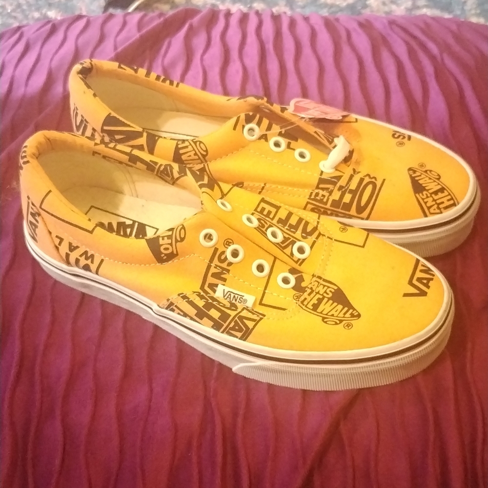 Children's Size 6 Orange Vans